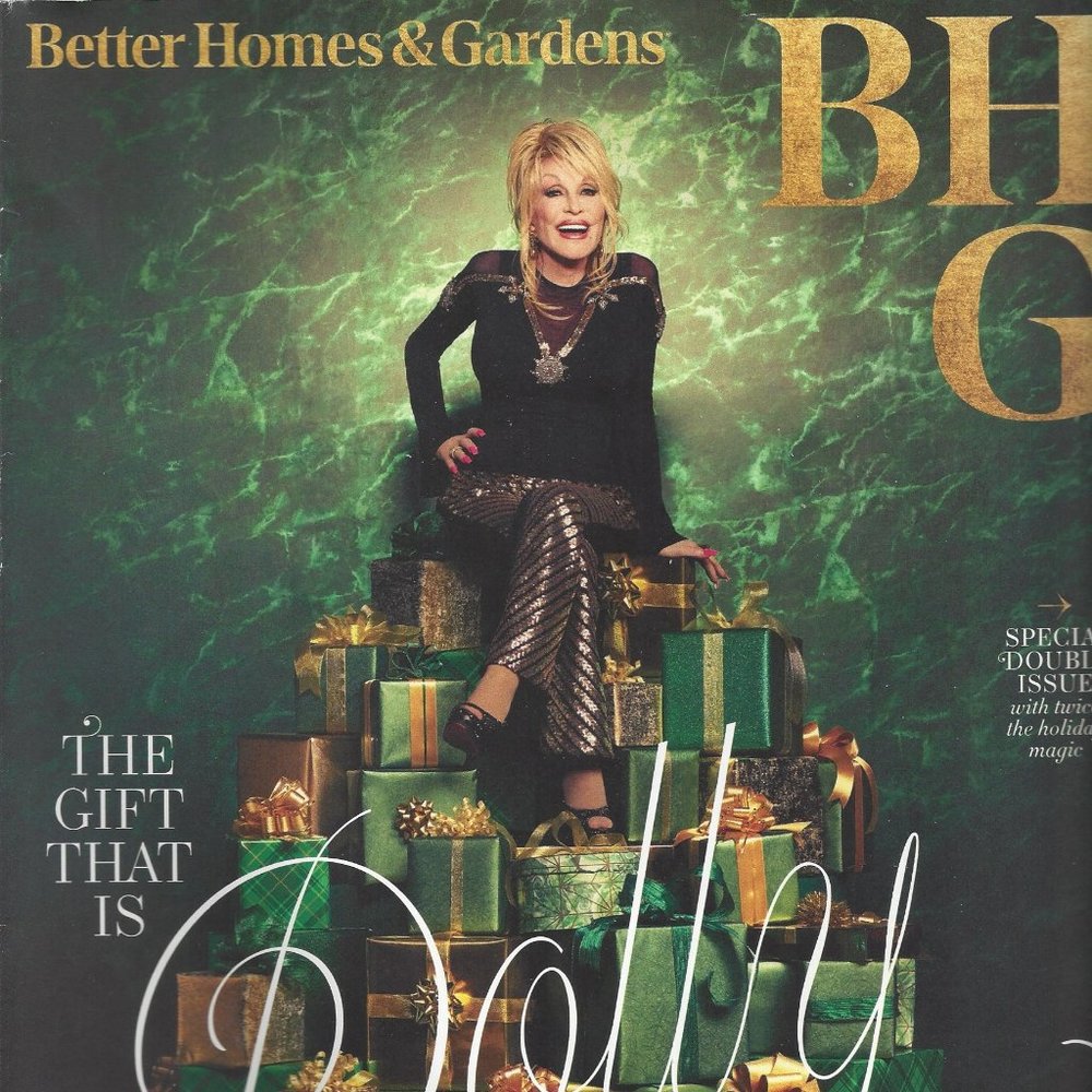Collectible Better Homes & Gardens Dolly Parton Dec 2022 Special Double Issue
